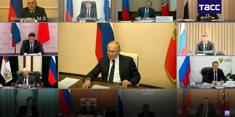 Путин: одолели половцев и печенегов, победим и коронавирус