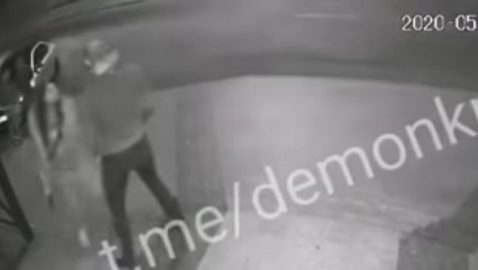 Появилось видео выстрелов в криворожского прокурора