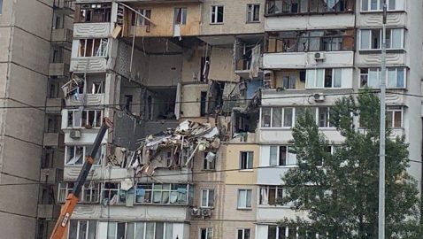 Взрыв дома в Киеве: найден ещё один погибший, на место событий приехали Аваков и Кличко