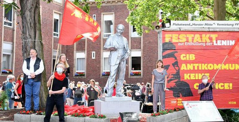 В Германии открыли памятник Ленину
