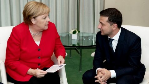 «Меркель — настоящий друг Украины»: Зеленский обсудил с канцлером ФРГ нормандские договорённости