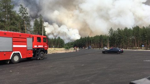 На неподконтрольных территориях отказались предоставить режим тишины для тушения пожаров на Луганщине — ОГА