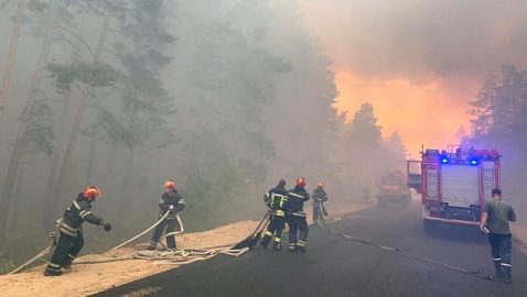На Луганщине масштабный пожар: известно о пяти погибших