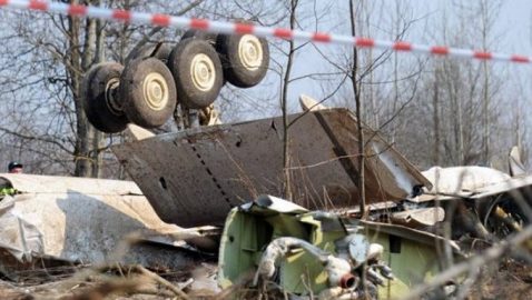 Польша заявила о взрыве тротила на борту самолёта Качиньского