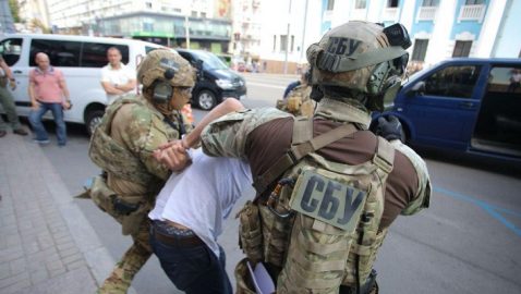 Полиция квалифицировала захват киевского банка как терроризм
