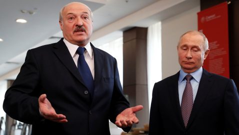 Лукашенко обсудил с Путиным позицию Европы касательно протестов в Беларуси