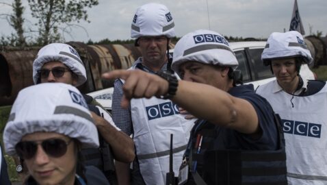 ОБСЕ: на участках разведения замечены вооруженные формирования с повязками «СЦКК»