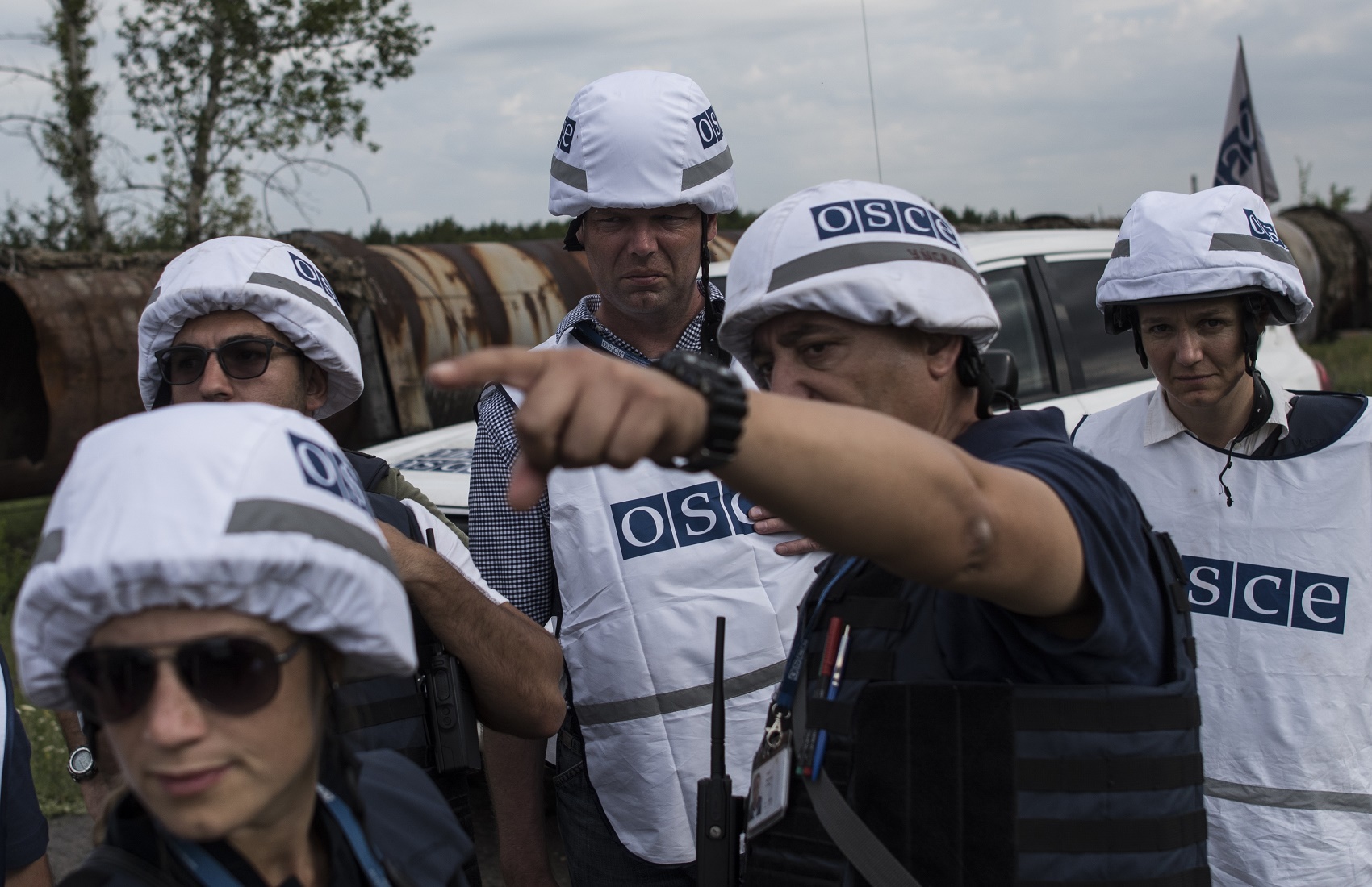 ОБСЕ: на участках разведения замечены вооруженные формирования с повязками «СЦКК»
