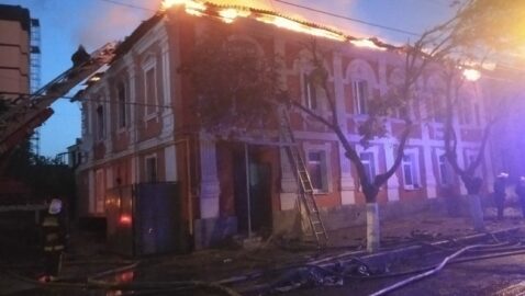 В Харькове при пожаре в жилом доме погибли два человека