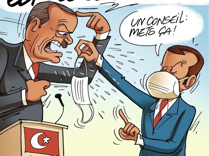 Исламофобия и культурный расизм: в Турции отреагировали на карикатуру Charlie Hebdo на Эрдогана