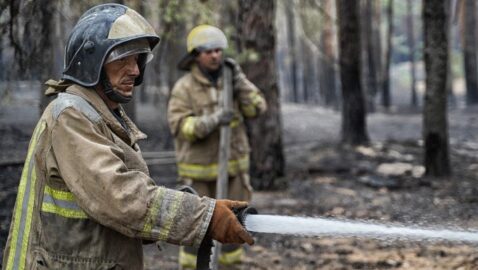 Пожары в Луганской области: спасатели ликвидировали половину очагов