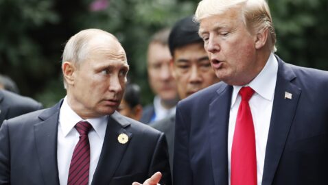 Путин, Трамп и Макрон сделали общее заявление по Карабаху