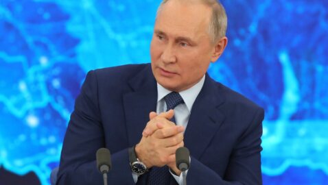 Путін про ролик Дзюби: нехай сам у своїх справах розбирається