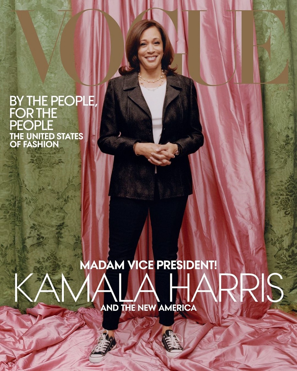 Камала Харрис в Vogue