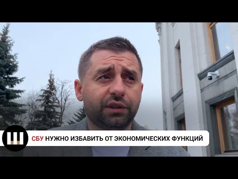 СБУ нужно избавить от экономических функций. Давид Арахамия