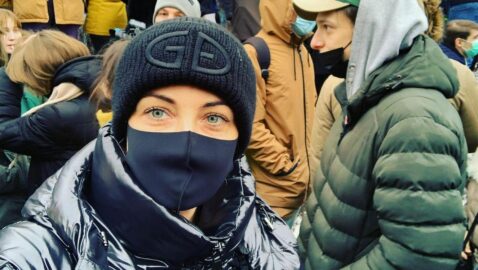 Жену Навального задержали во время протестов в Москве