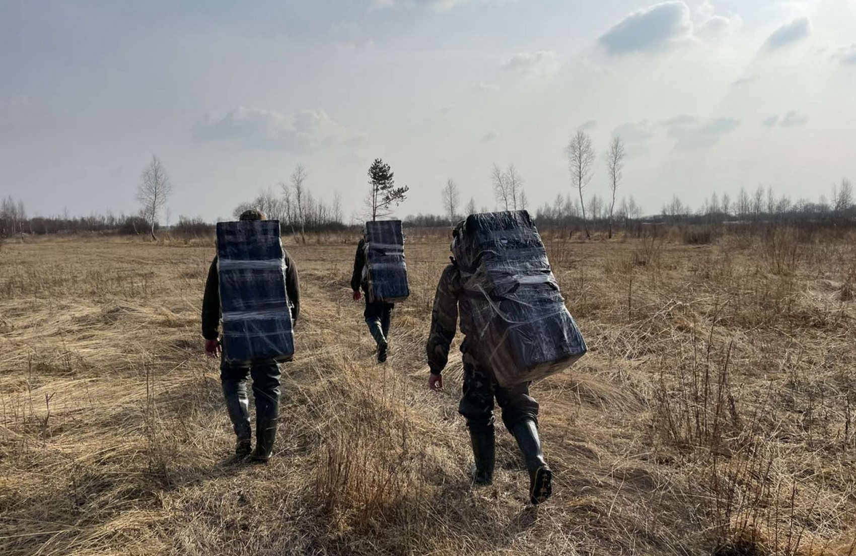 Пограничники задержали украинцев, которые несли через границу с РБ российские лекарства