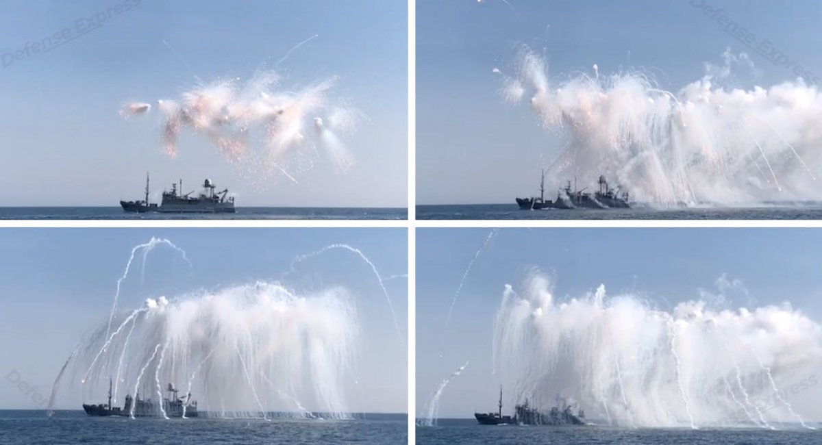 испытания украинского корабля "Симферополь"