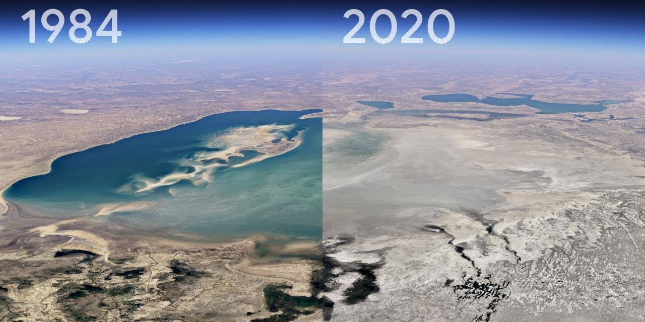 Google показал, как менялась Земля на протяжении последних 37 лет (видео)