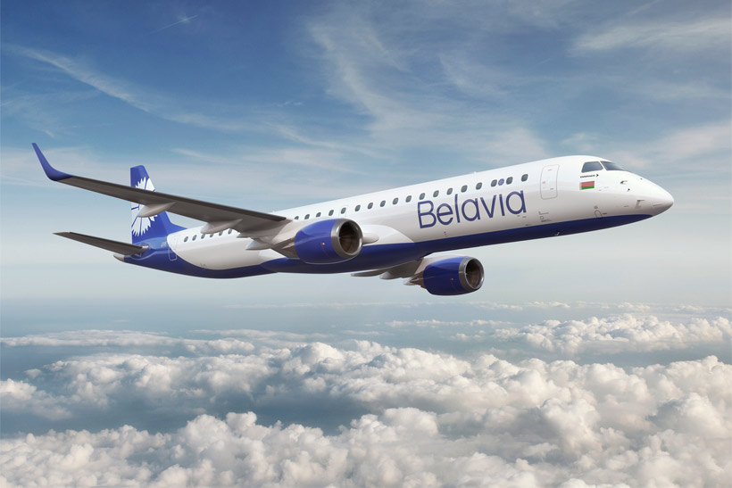 Самолет «Белавиа» из-за ограничений не смог долететь до Барселоны