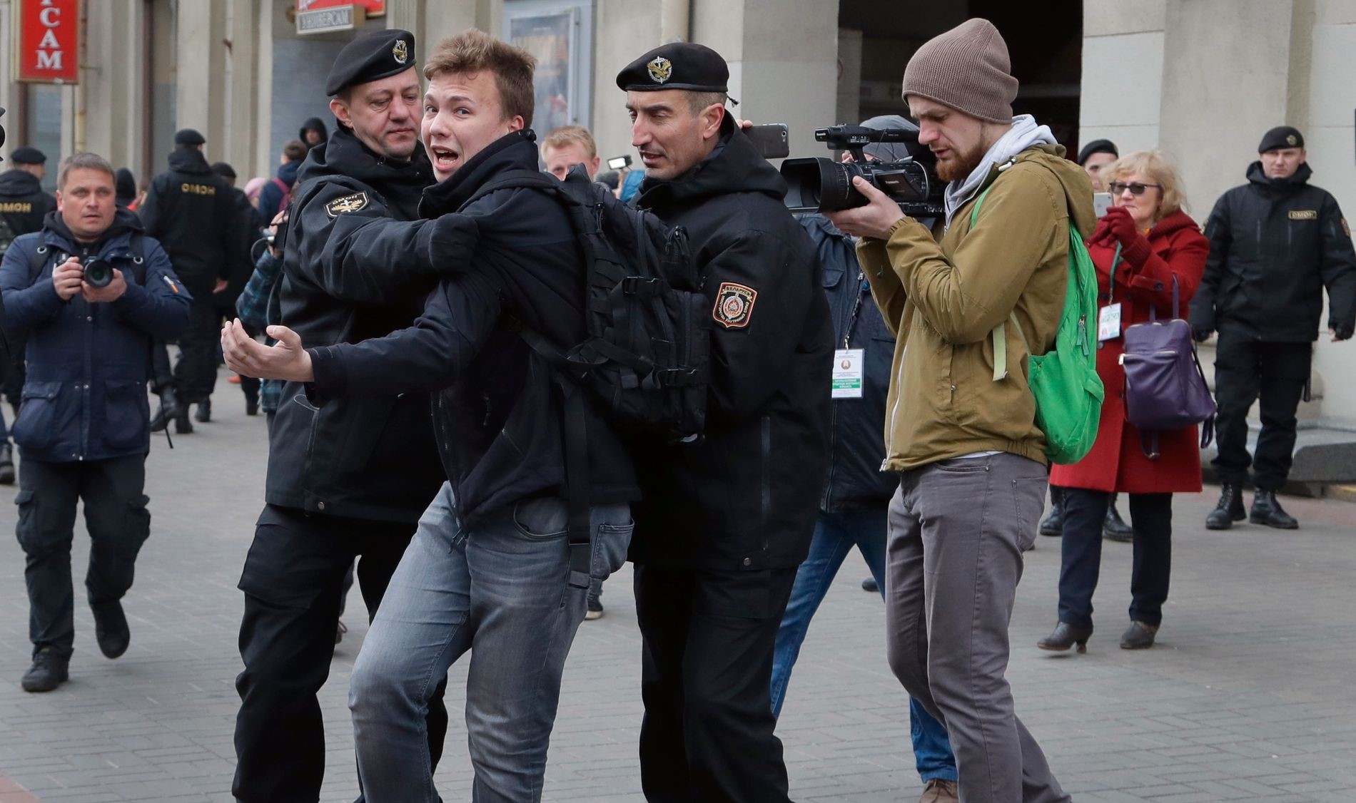 В Беларуси задержали девушку Протасевича