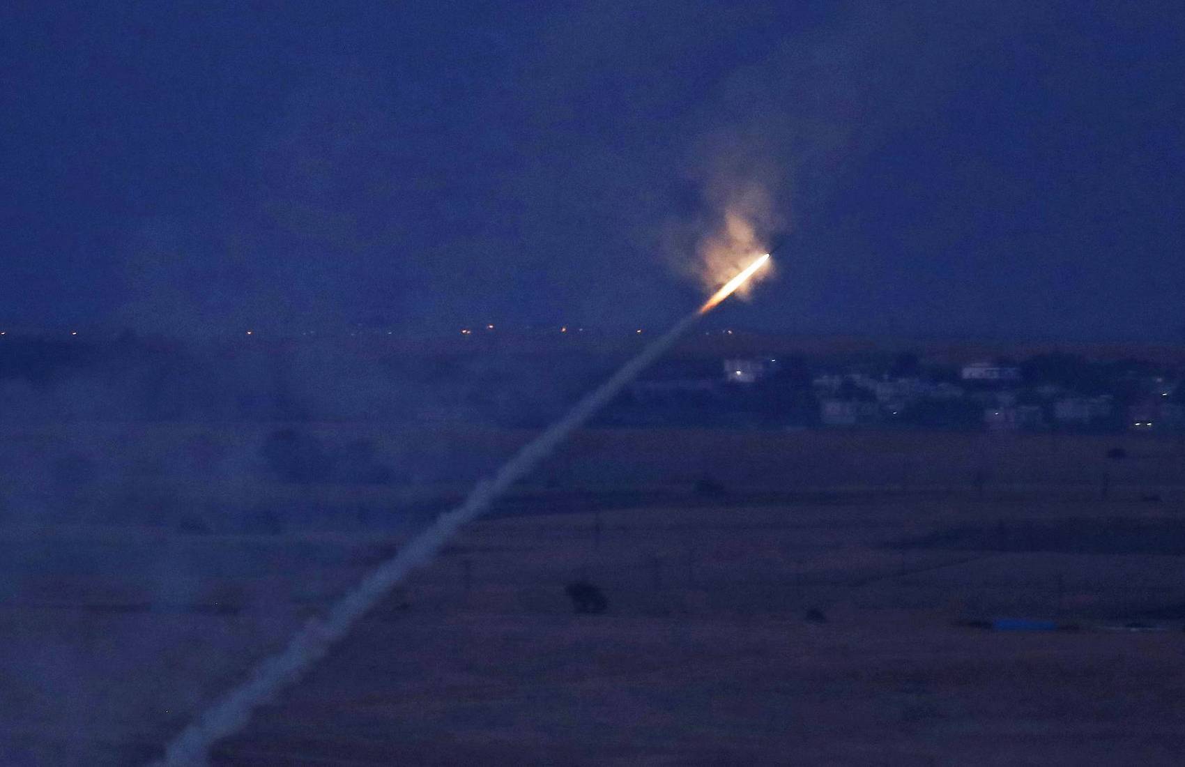 С территории Сирии выпущены три ракеты в сторону Израиля
