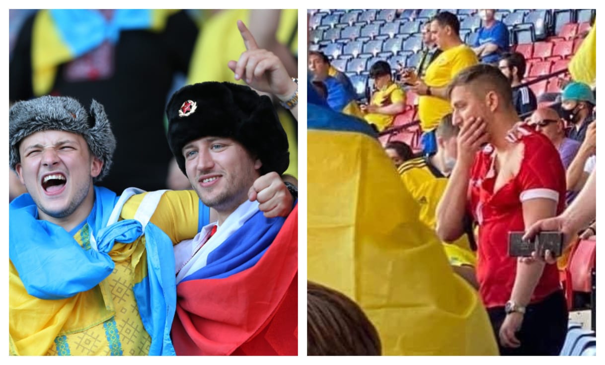 Друг избитого россиянина на матче Швеция — Украина рассказал подробности инцидента