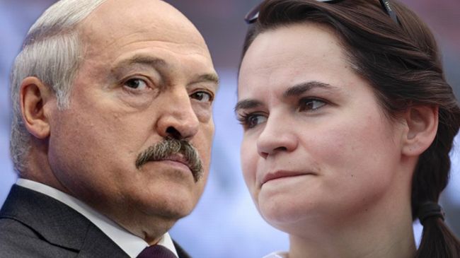 «Мерзавка»: Лукашенко рассказал, как Тихановская уезжала из Беларуси (видео)