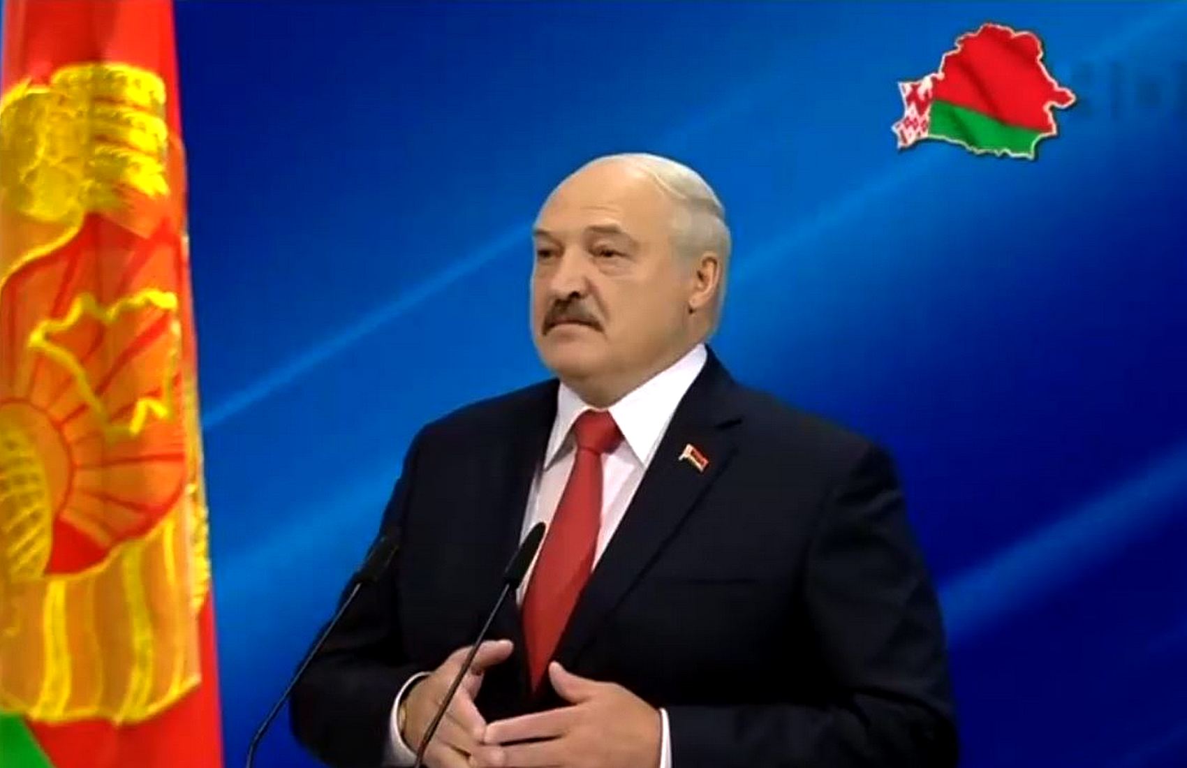 Лукашенко сообщил о перехвате на границе с Литвой беспилотника со взрывчаткой