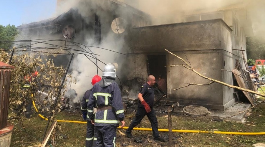 В упавшем самолете на Прикарпатье разбились хасиды из США (видео)