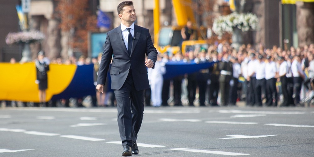 Зеленский высмеял Януковича на параде в честь Дня независимости