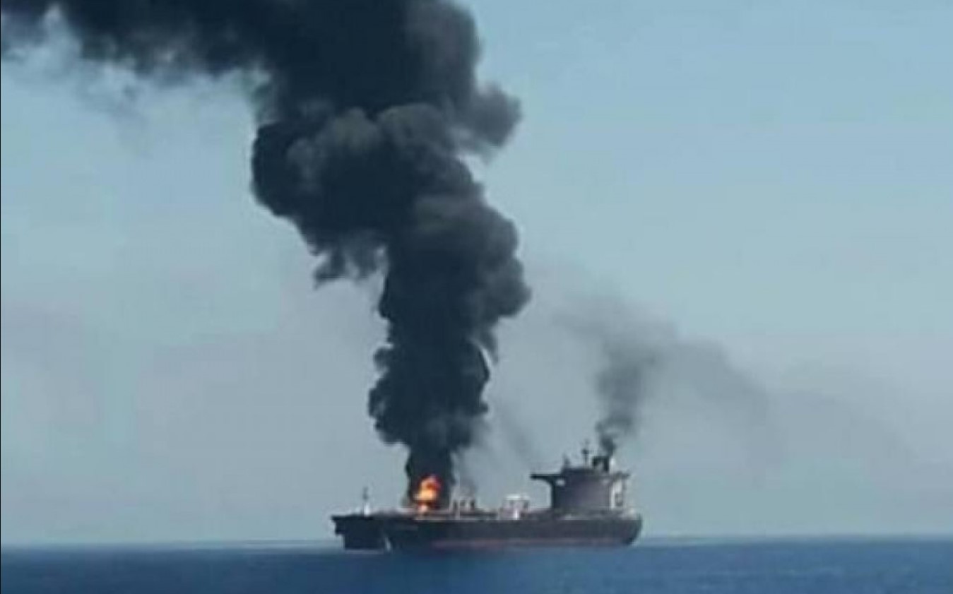 США и Британия обвинили Иран в атаке на японский танкер Mercer Street дронами-камикадзе