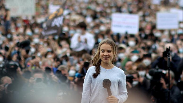 «Зелёная энергетика — бла-бла-бла»: Грета Тунберг выступила против мирового правительства