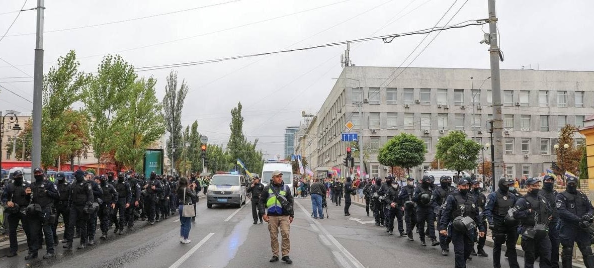 В МВД рассказали, как прошёл ЛГБТ-марш в Киеве