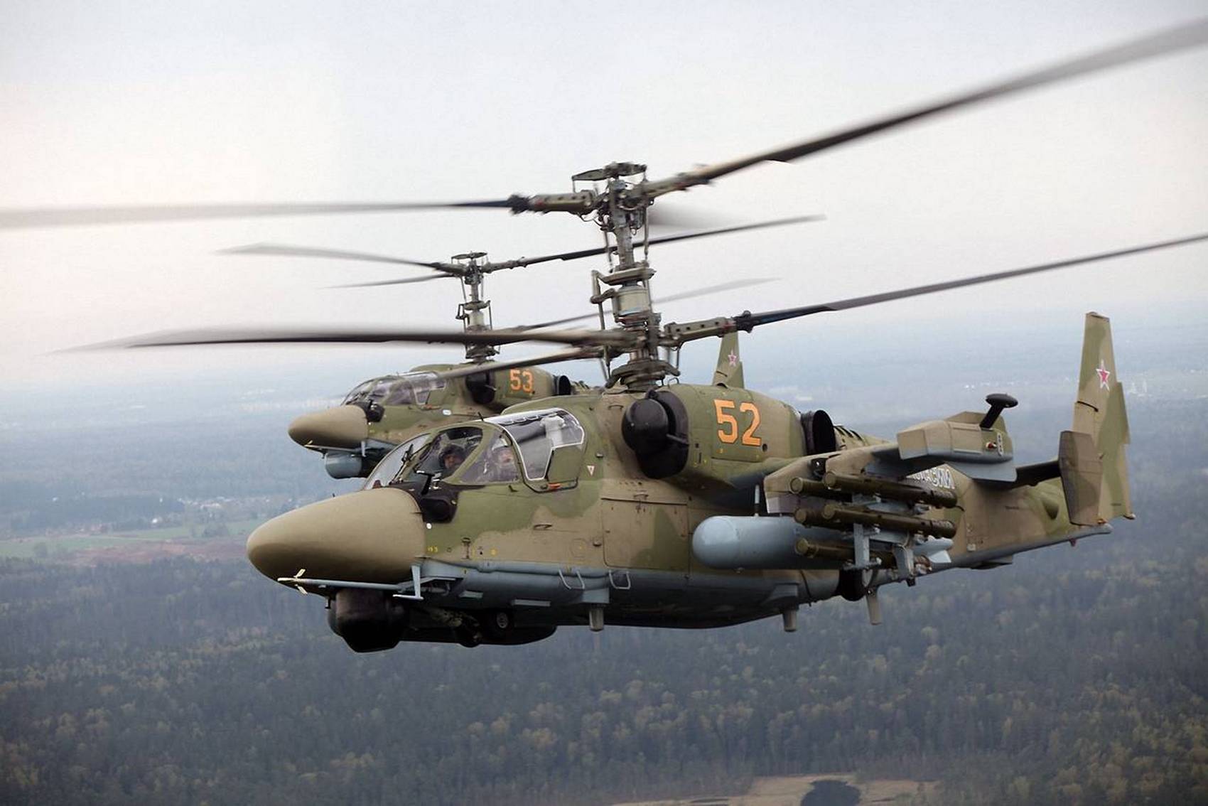 В США опубликовали топ-5 лучших ударных вертолётов, из них три — российские