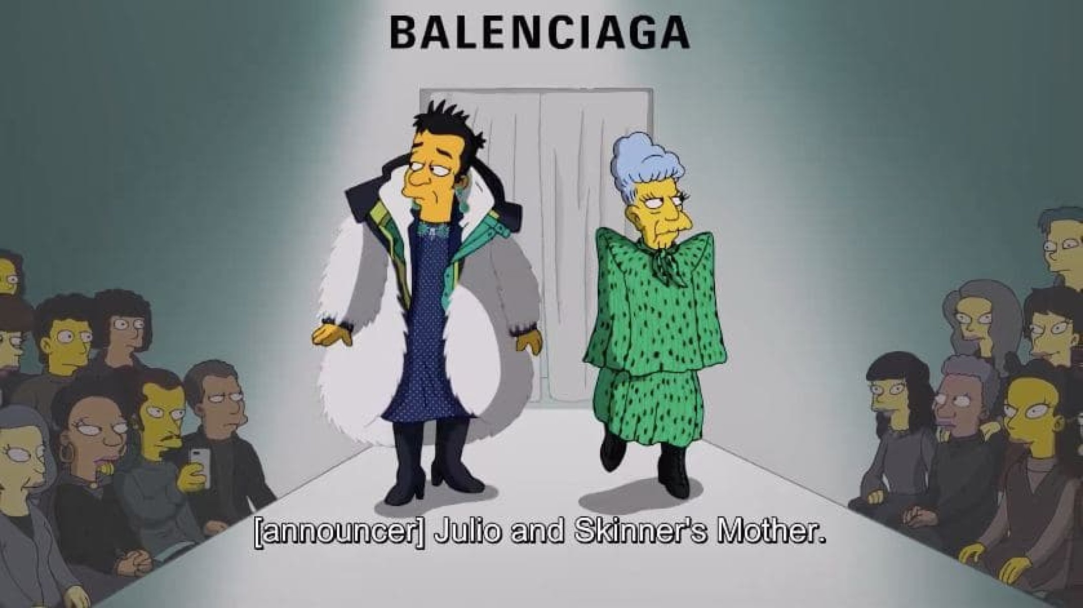 Неделя моды в Париже: персонажи «Симпсонов» представили новую коллекцию Balenciaga (фото, видео) - 6 - изображение