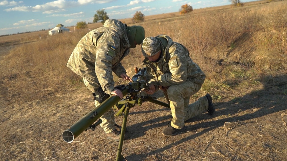 В Донецкой области прошли учения со стрельбами из систем ПВО (фото)