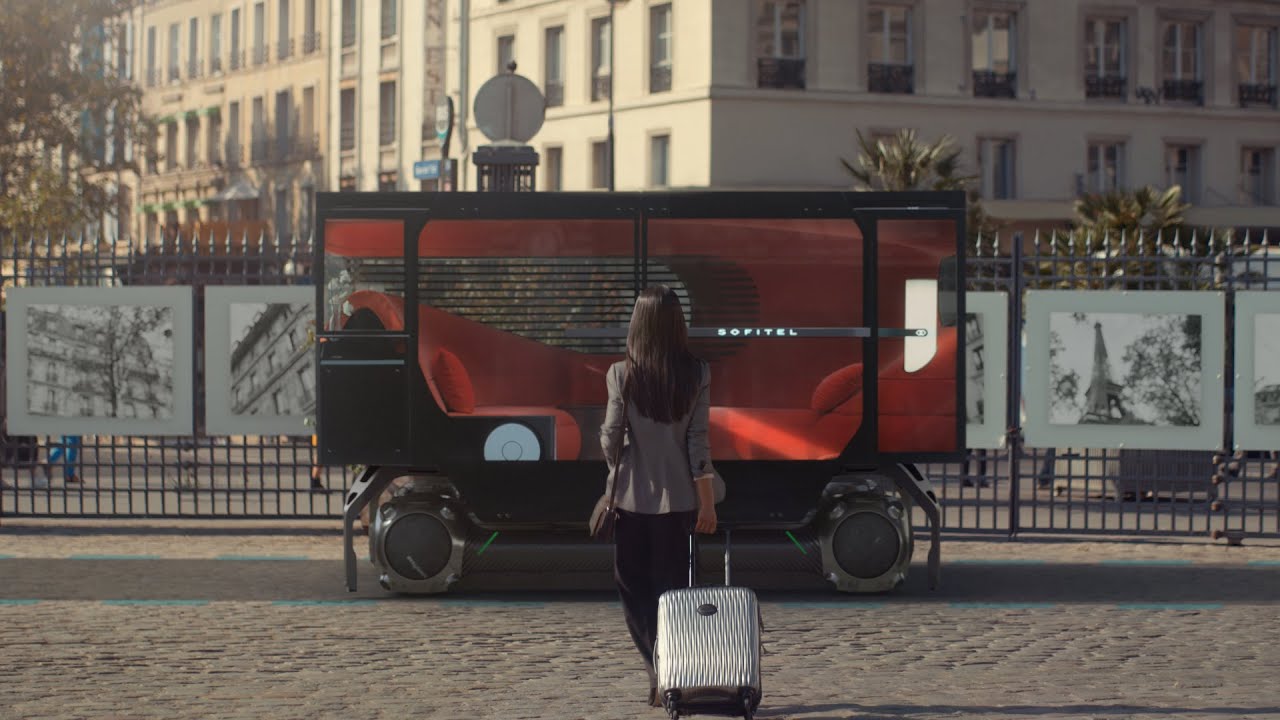 Отель, спортзал и такси: Citroën показал концепт беспилотного скейта для города (фото, видео)