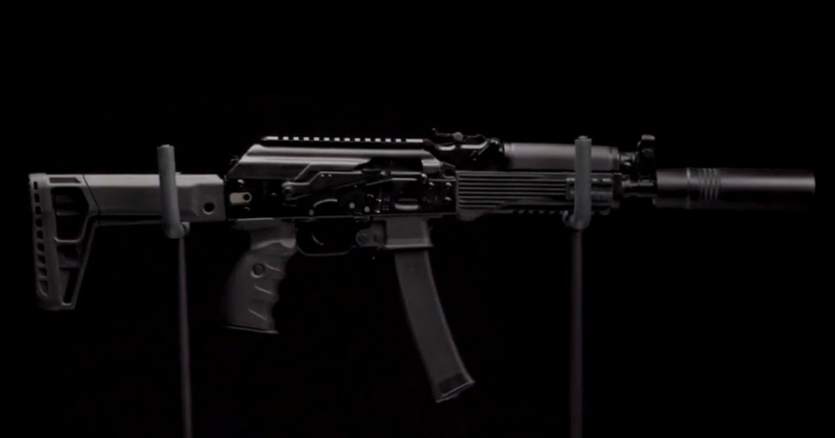 Опубликовано видео новой версии пистолета-пулемёта Калашникова ППК-20