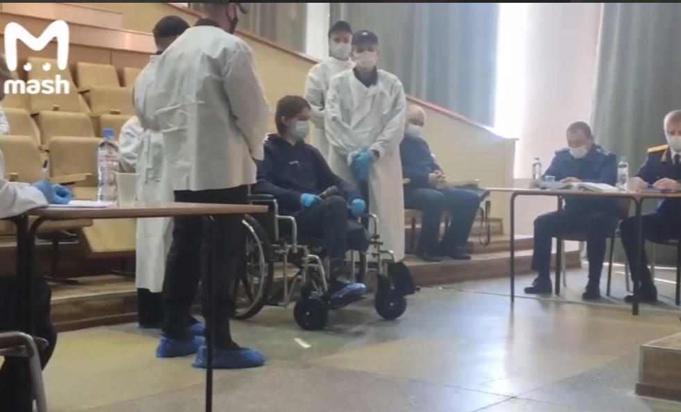 «Пермского стрелка» арестовали в больнице на два месяца (видео)