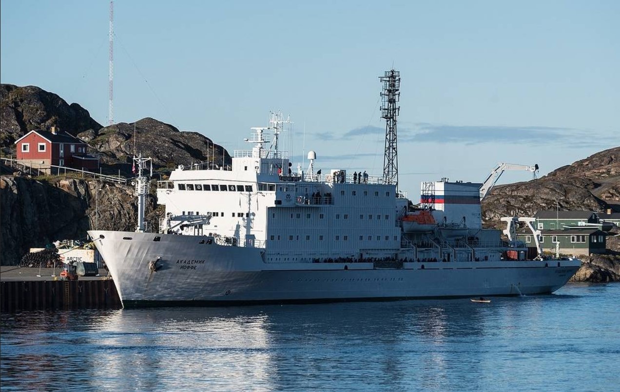 В Дании задержали российское судно «Академик Иоффе»