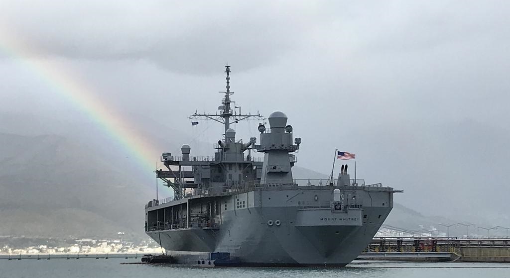 РФ начала следить за флагманским кораблём ВМС США, вошедшим в Чёрное море