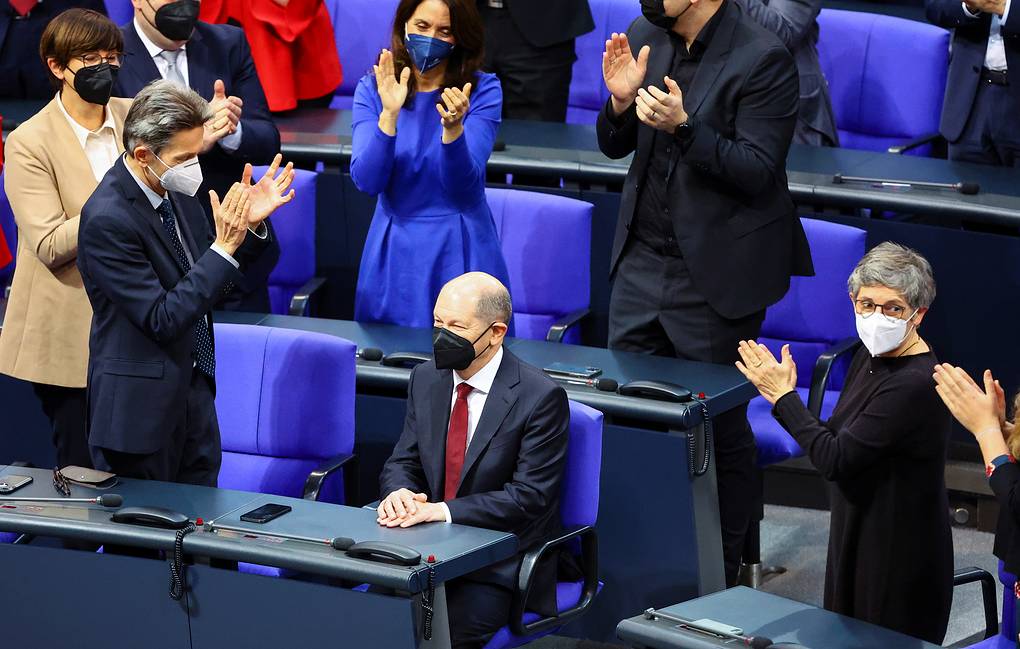 Олаф Шольц избран новым канцлером Германии
