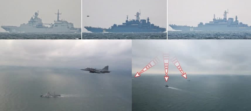Появились фото переброски трех больших десантных кораблей ВМФ РФ в Калининград - 1 - изображение