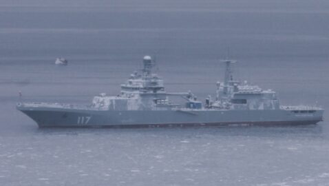 Появились фото переброски трех больших десантных кораблей ВМФ РФ в Калининград