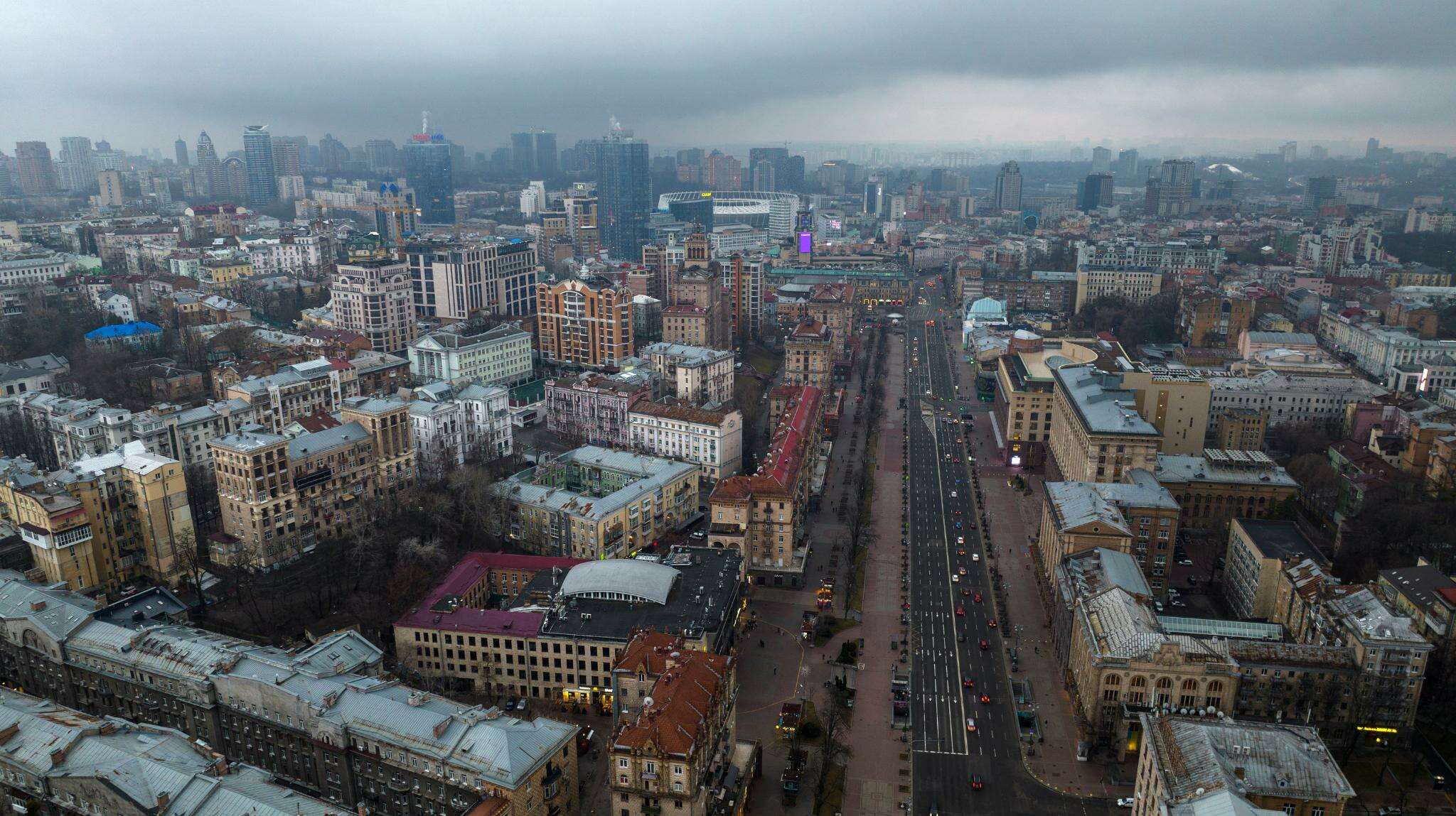 Associated Press: возле правительственного квартала в Киеве раздается стрельба