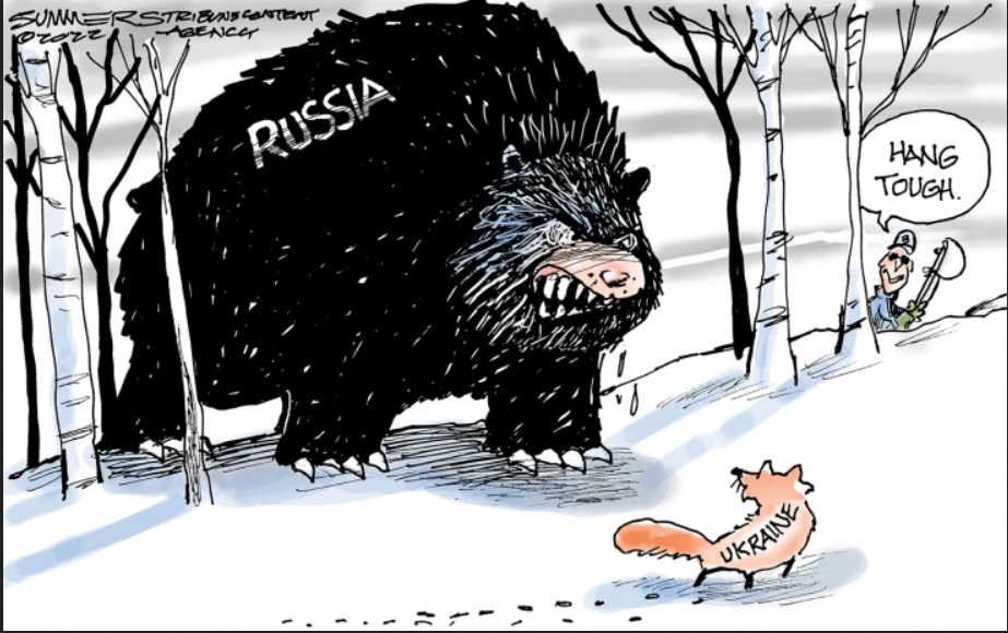 «Россия — это медведь, а не лиса»: Песков ответил на обвинения Псаки
