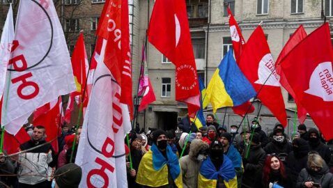 В Киеве под судом проходит митинг против запрета ППШ (трансляция)