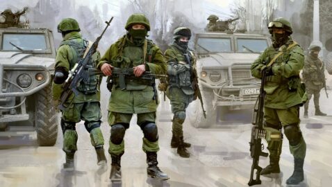 В Сети опубликовано видео с входом солдат ВС РФ в Харьков