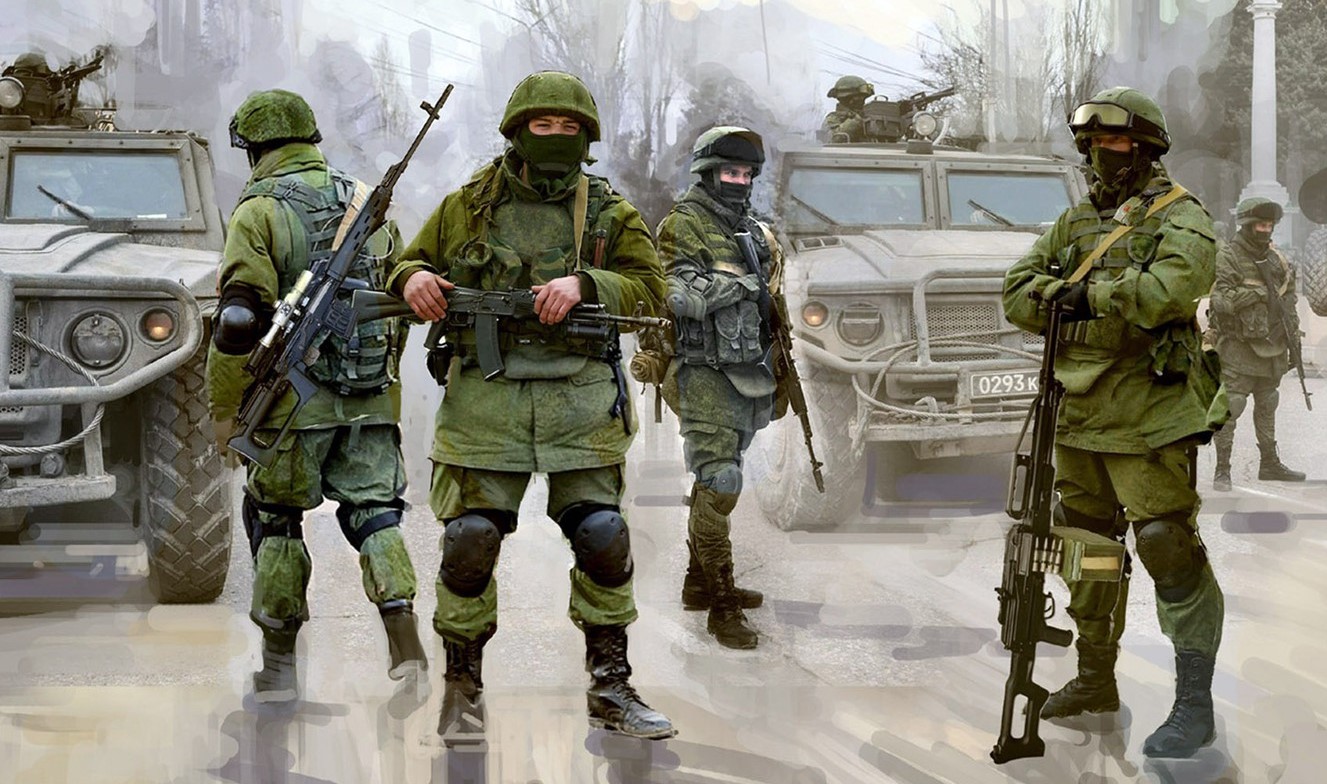 В Сети опубликовано видео с входом солдат ВС РФ в Харьков
